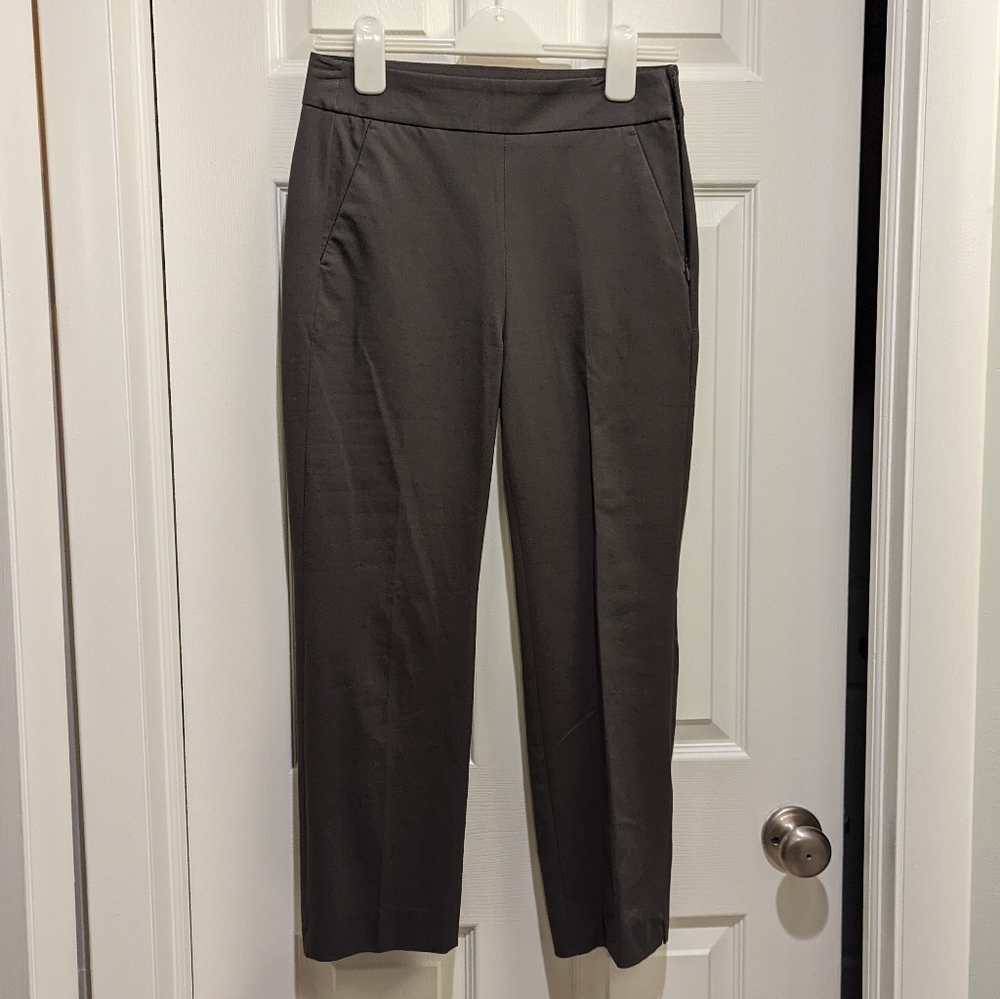 J. Crew Thunder Grey Remi Ankle Pants 6P